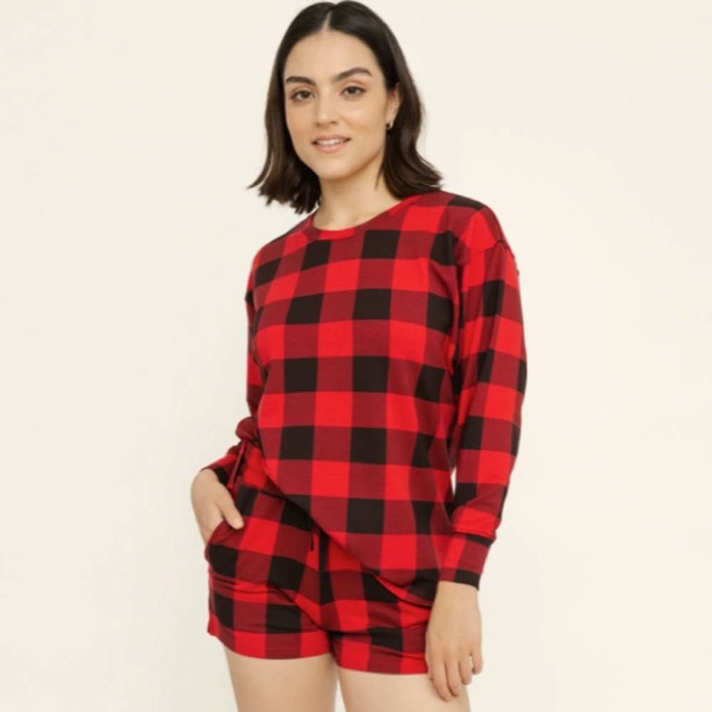 Smash + Tess sweatshirt and short set